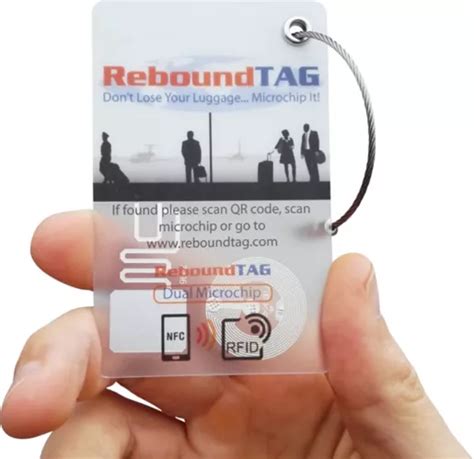 rebound rfid luggage tag|gps trackable luggage tags.